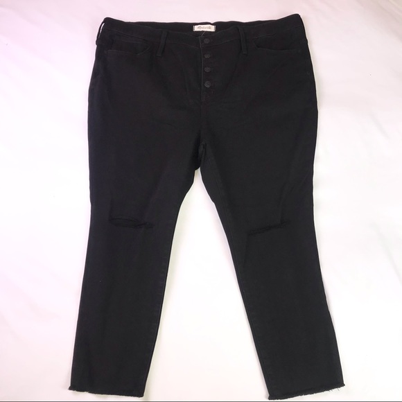 Madewell 10” High Rise Skinny Cropped Jegging - Picture 2 of 9